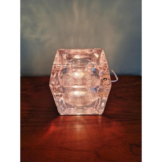 Scandinavian Ice Cube Lamp from Pukeberg, Sweden, 1970s For Sale - Image 13 of 18