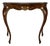 French Louis XV Style Walnut Console Table, 1930s For Sale