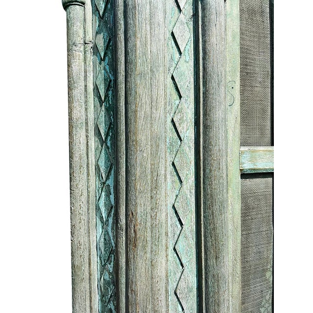 Antique Jodhpur Indian Architectural Building Facade For Sale In Los Angeles - Image 6 of 7