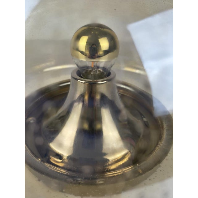 Italian Space Age Bubble Glass Ceiling Light, 1970s For Sale - Image 11 of 18