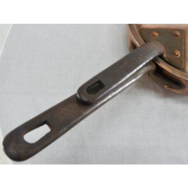 Early 19th Century French Copper Frying Pan With Lid For Sale In Nashville - Image 6 of 7