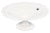 Farmhouse 1960s Farmhouse White Open Work Loop Rim Bowl For Sale - Image 3 of 5
