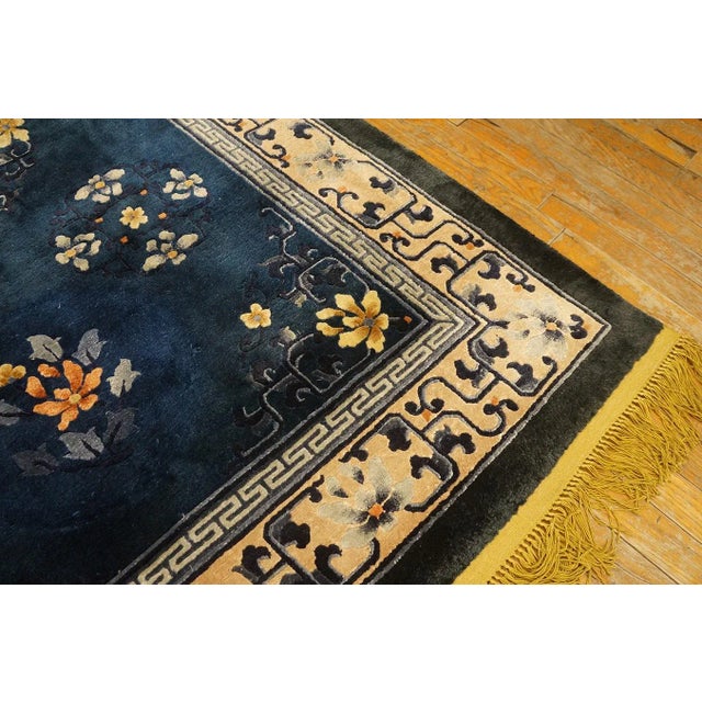 Vintage Chinese Silk Rug For Sale In New York - Image 6 of 12