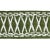 2020s Schumacher X Mary McDonald Tikki Tape Trim in Green For Sale - Image 5 of 5