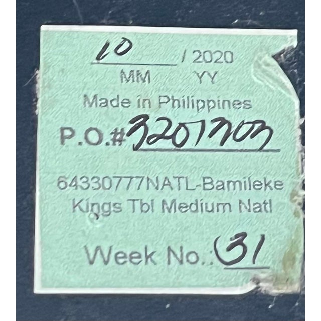 Late 19th Century Restoration Hardware African Bamileke Side Tables For Sale - Image 5 of 8