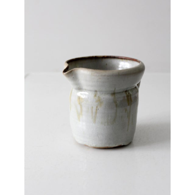 Vintage Studio Pottery Pitcher For Sale - Image 4 of 10