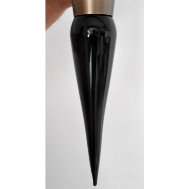 1990s Italian Sconces W/ Milky White Murano Glass - Pair For Sale In Los Angeles - Image 6 of 6