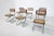 Mid-Century Modern Italian Cane Chairs, 1960s, Set of 6 For Sale - Image 4 of 12
