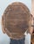 Ebony Irish Ebony and Gilt Oval Wall Mirror With Glass Studs (H 29 3/8 X W 23 5/8) For Sale - Image 8 of 9