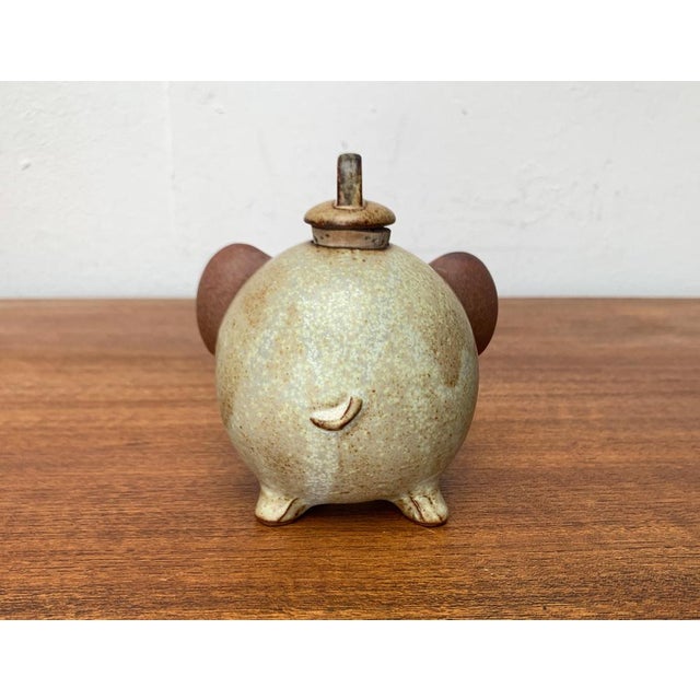 Vintage Elephant Oil Lamp by Ibuki For Sale - Image 6 of 18