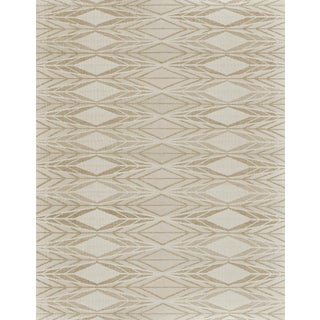 Vintage Swedish Geometric Hooked Rug, Handwoven Wool at Doris Leslie Blau For Sale