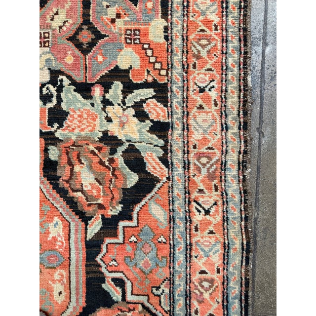 Early 20th Century 1900s Antique Karabagh Geometric Floral Runner Rug – 16' X 4'1" For Sale - Image 5 of 6