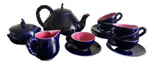 Vintage Tea Service Set, 1950s, Set of 14
