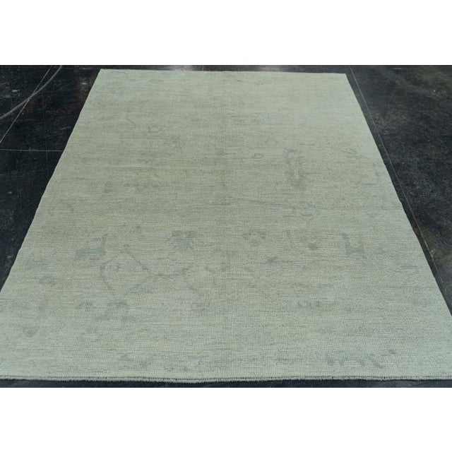 Early 21st Century Turkish Oushak Rug 4'10"x 6'10" #20029 For Sale - Image 5 of 8