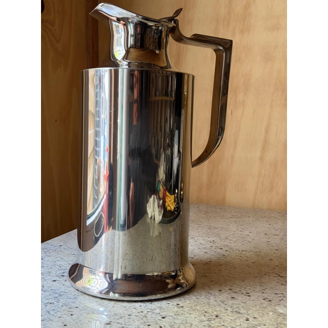 Large Vintage Stainless Steel Pitcher, 1989 For Sale - Image 13 of 15