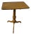 Antique Pennsylvania Spider Leg Candlestand in Mustard Yellow Paint, Circa 1820s For Sale