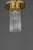 1920s Art Deco Ceiling Lamps with Glass Sticks, 1920s, Set of 2 For Sale - Image 5 of 14