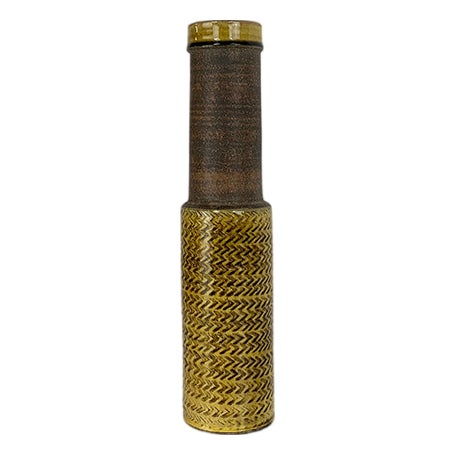 Tall Stoneware Vase by Nils Kähler for Kähler, Denmark, 1960s For Sale