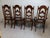 1970s Vintage Mahogany Chippendale Style Dining Room Chair 3 Side and 1 Arm Set of 4 For Sale - Image 5 of 6