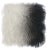 2020s Tibetan Sheep White to Black 15.75" Pillow For Sale - Image 5 of 5