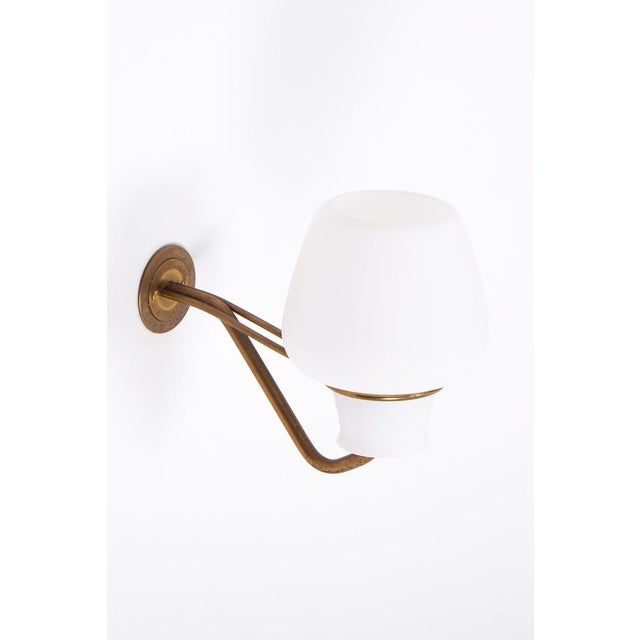 Metal Wall Lamps from Asea, Sweden, 1940s, Set of 2 For Sale - Image 7 of 12