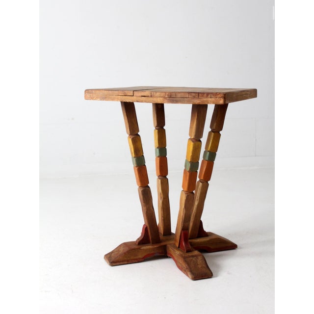 Vintage Coronado Monterey Style Side Table For Sale - Image 4 of 12