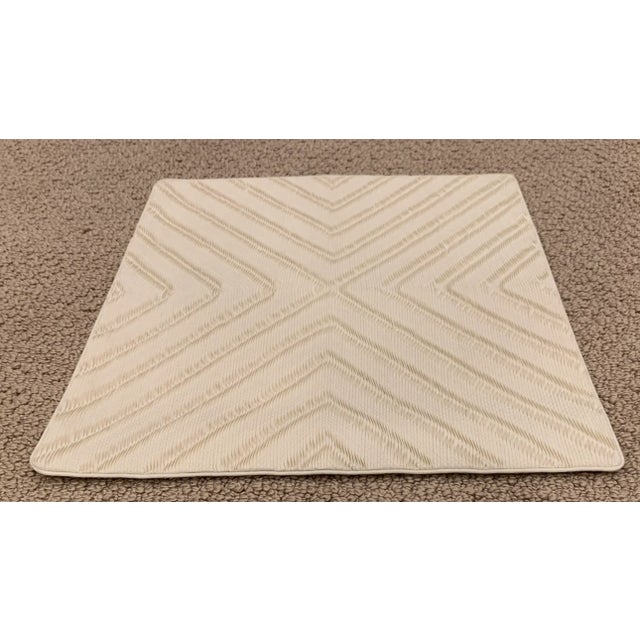 Modern Vintage Handmade Embroidered Pillow Cover For Sale - Image 3 of 7