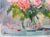 2020s Contemporary Floral Peonies Bouquet Original Painting by Valeriya Serova For Sale - Image 5 of 8