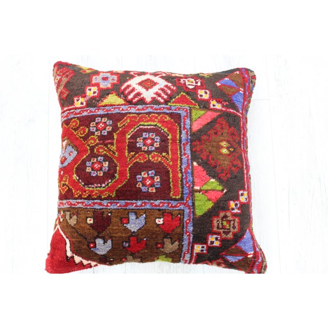 Turkish Decorative Pillow Cover - 19"x19" For Sale - Image 10 of 12