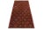 1950s Vintage Chaput Kilim Rug in Red, Gold & Brown Geometric Honeycomb Pattern For Sale - Image 5 of 7