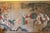 Japanese Antique Kano School Edo Period 6 Panel Chinoiserie Screen For Sale - Image 3 of 5
