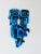 Blue Abstract Blue Chicken Wall Sculpture Signed and Dated 1960 For Sale - Image 8 of 10