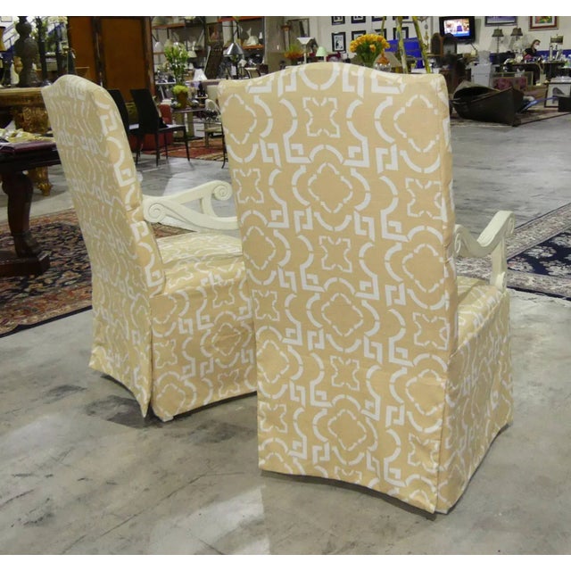 Century Furniture Oscar De La Renta Dining Arm Chairs Set of 6 Chairish