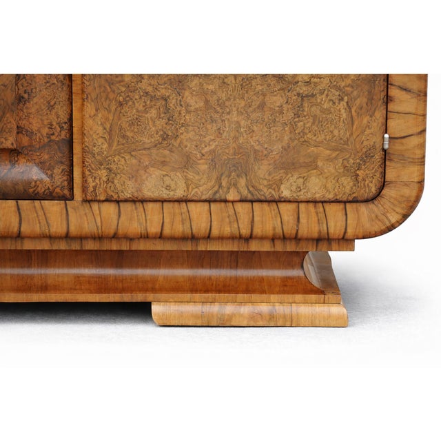 Wood Art Deco Buffet in Walnut by J. Halabala for Up Závody, Czech, 1920s For Sale - Image 7 of 18