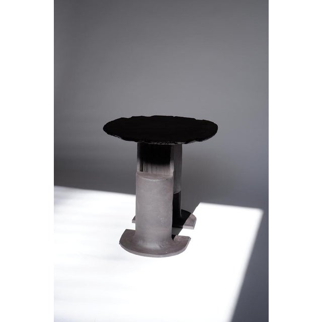 Sculpture Materials T01 and T02 Coffee Tables by Ia Kutateladze, Set of 2 For Sale - Image 7 of 14