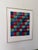 20”x24” Original Wall Alcohol Ink Painting Ca Artist B. Leeds Titled Rgb1 Museum Glass For Sale In San Francisco - Image 6 of 9