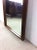 Mid Century Modern Wall Mirror With Angular Walnut Frame For Sale - Image 10 of 12