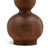 Hand-turned mango wood base floor lamp with classic cotton-linen drum shade. Featuring a striking stacked silhouette of...