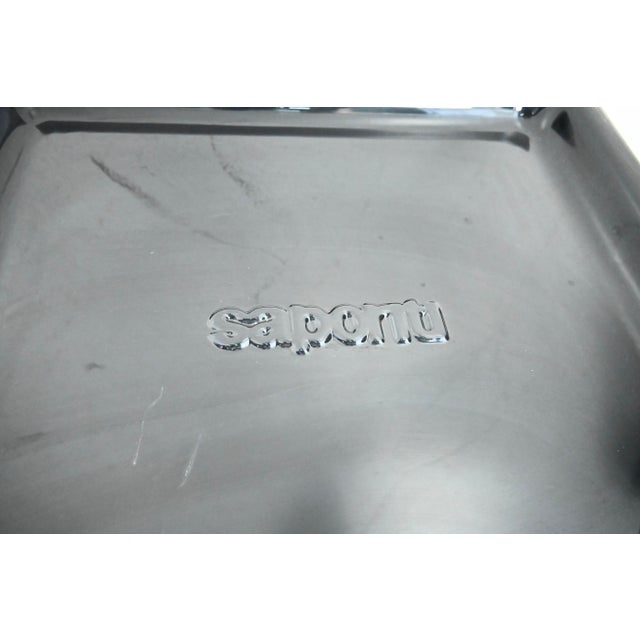 Tan Vintage Confidential Lounge Chairs by Alberto Rosselli for Saporiti, 1970s, Set of 2 For Sale - Image 8 of 10