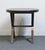 Bernhardt Furniture Clarendon Collection Contemporary 26" Round X-Frame Accent Table W. Leather Wrapped Top 377-125 For Sale In Kansas City - Image 6 of 8
