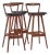 Rosengren Hansen for Brande Møbelfabrik Mid Century Teak Bar Stools - Set of 3 For Sale