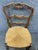 Brown Set of 4 Antique French Provincial Ladderback Dining Chairs | Louis XV Style Rush Seat For Sale - Image 8 of 10