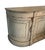 French Provincial 1990s Ethan Allen Emanuel Demilune Sideboard Console Buffet Credenza Distressed For Sale - Image 3 of 13