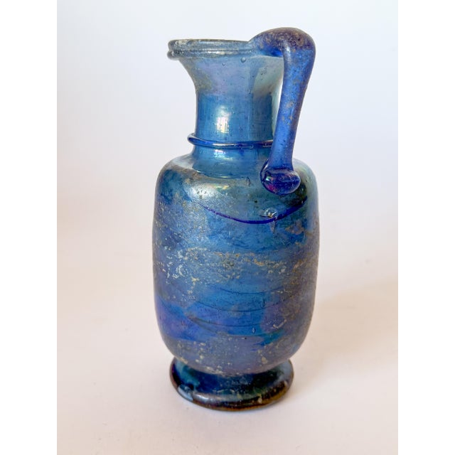 Glass 1960s Scavo Seguso Murano Attributed Hand Blown Glass Vase For Sale - Image 7 of 9