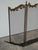 Vintage French Country Metal & Mesh Gold Fireplace Screen For Sale - Image 14 of 15