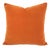 Place Textiles La Scala in Valencia Pillow Cover 20" X 20" Solid Orange Rust Alpaca Wool Accent Cushion Case For Sale