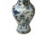 Oriental Distressed White Blue Relief People Motif Porcelain Art Vase For Sale - Image 14 of 15