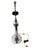 Chrome Early 20th Century Art Deco Period “Machine Age” Chrome Plated Table Lamps - a Pair For Sale - Image 8 of 9