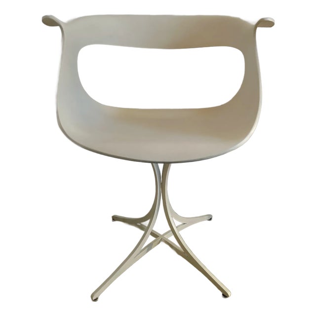 1950s Erwine and Estelle Laverne Lotus Armchair Mid Century Modern For Sale