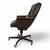 Space Age 7112 Leather Office Chair by Martin Stoll for Stoll Giroflex, 1970 For Sale - Image 11 of 18